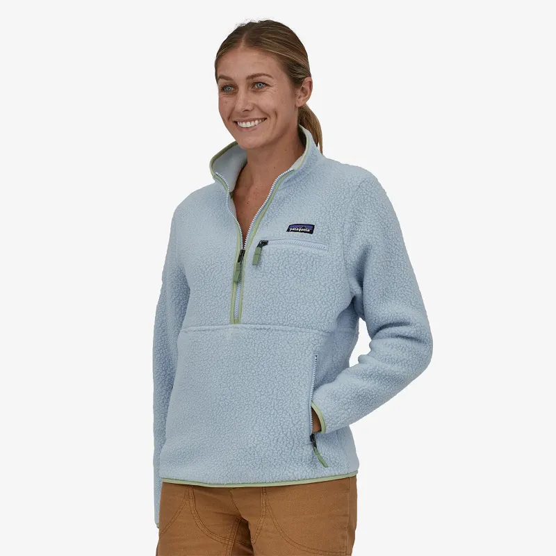 Patagonia Womens Retro Pile Marsupial Steam Blue-1